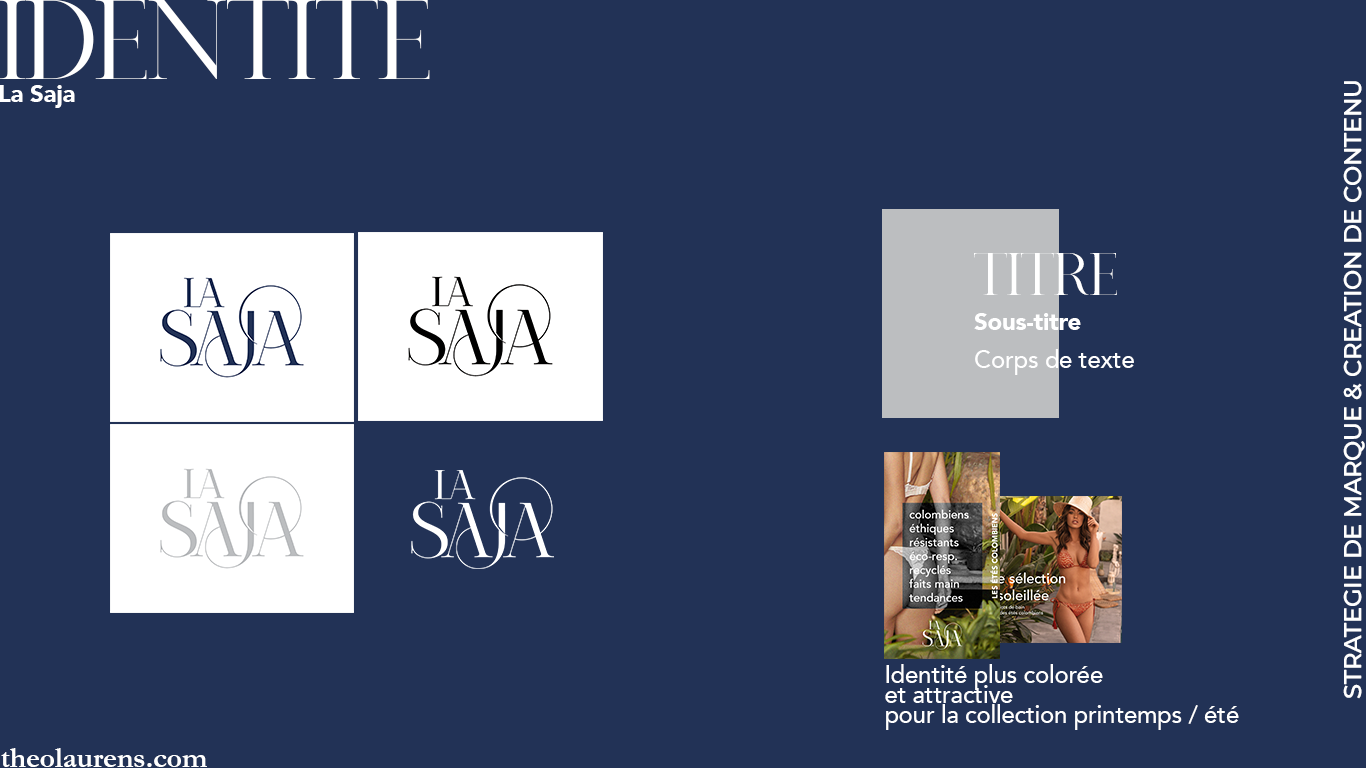 Mock up IDENTITELASAJA